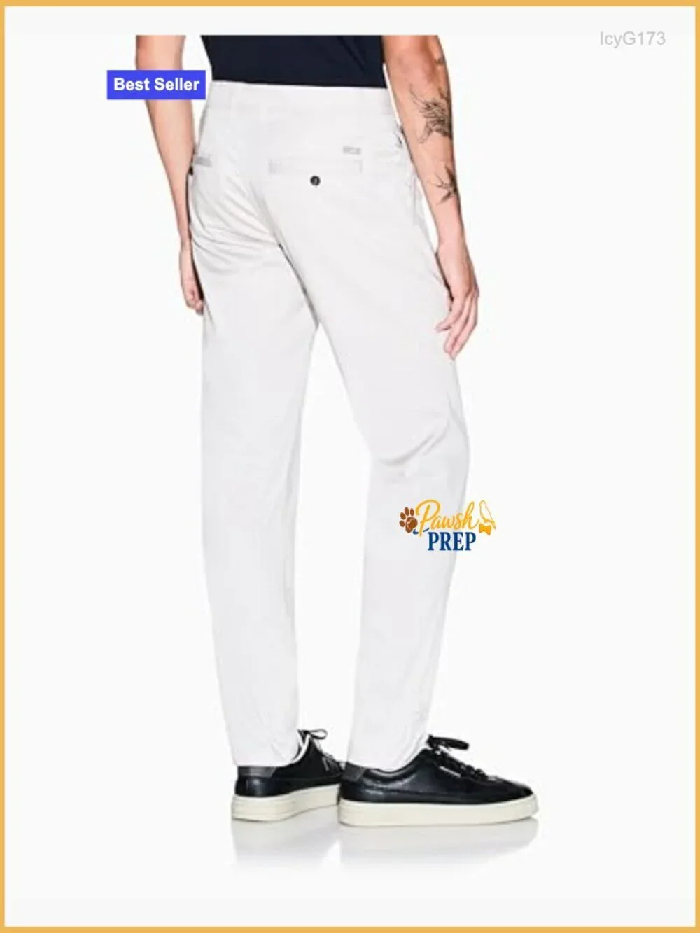 Stretch Cotton Essential Trouser - Men's Pants